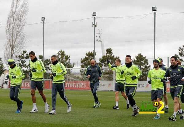 صور : ريال مدريد يستعد لمواجهة اتليتك بلباو