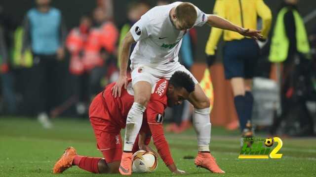 رقم إيجابي لليفربول بعد التعادل مع اوجسبورج