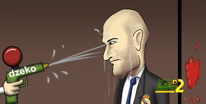 كاريكاتير هاي كوره … اسلحة زيدان مع مدريد