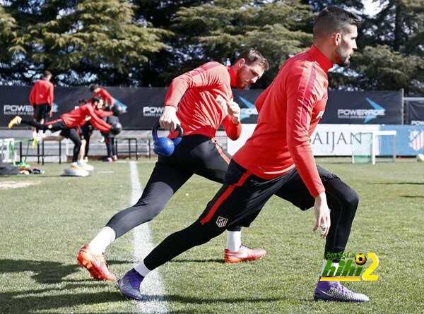صور : اتليتكو مدريد يواصل الاستعداد لمواجهة الديبور