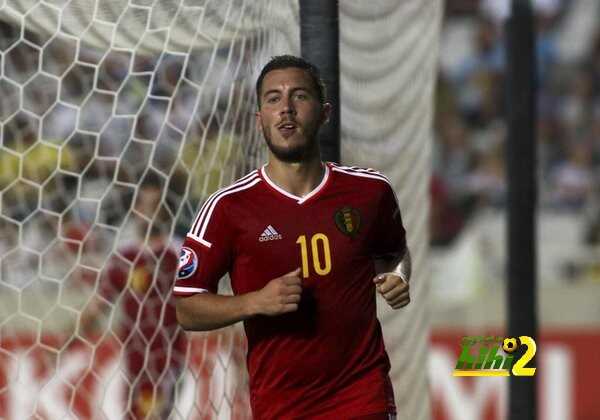 الاصابة تبعد هازارد ثلاثة أسابيع عن الملاعب