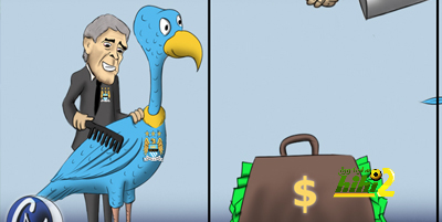 كاريكاتير هاي كوره … نتائج بلغريني مع السيتي
