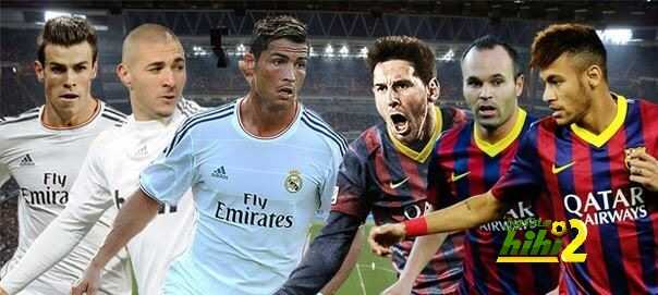 التشكيلة الرسمية لقمة برشلونة وريال مدريد