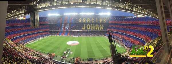 تيفو جمهور برشلونة في الكلاسيكو