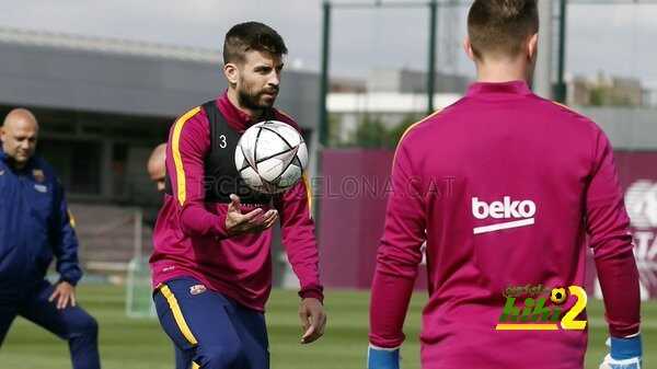 صور من تدريبات برشلونة استعدادا لمواجهة اتليتكو مدريد