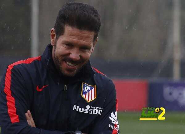 صور من استعدادات اتليتكو مدريد لمواجهة برشلونة