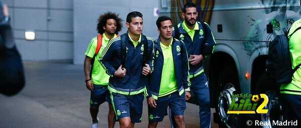 صور : ريال مدريد يتوجه للمدينة الرياضية استعدادا لمواجهة إيبار