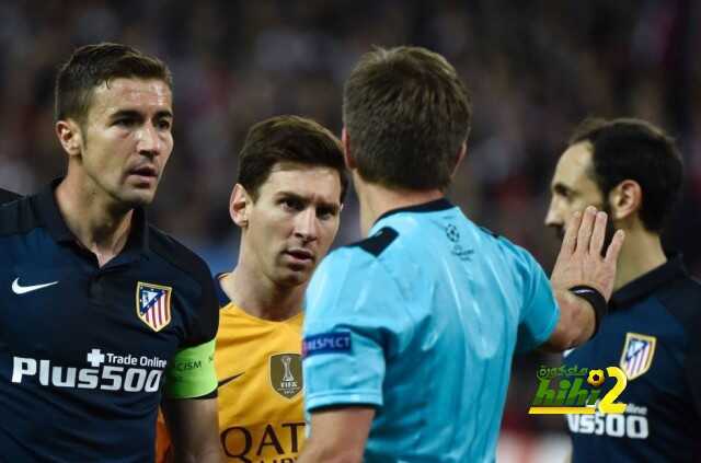 لاعب أتليتكو مدريد يعترف بلمس الكرة بيده على الخط