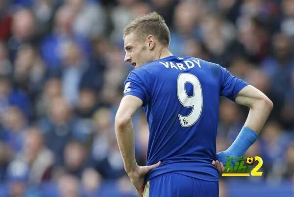 ارقام فاردي في اخر 44 مباراة بالدوري الانجليزي