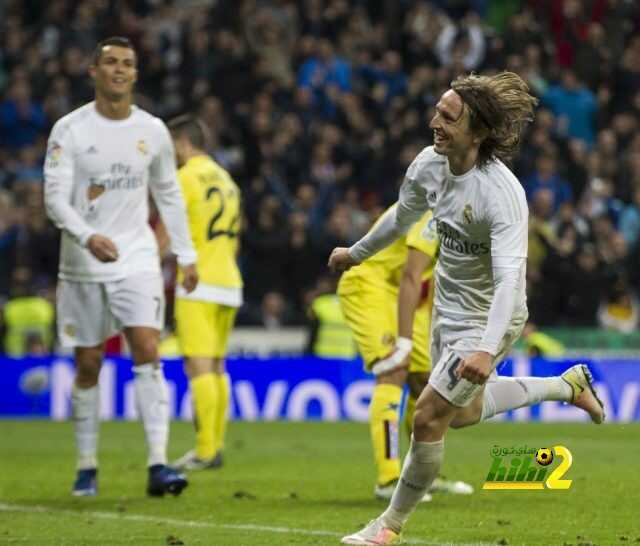 بالأرقام : مودريتش الأفضل في لقاء ريال مدريد وفياريال