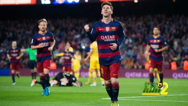 برشلونة ينهي الشوط الاول متقدماً على خيخون