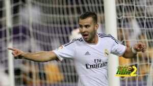 Real Madrid's Spanish striker Jese celebrates after scoring his teams' only goal during their friendly football match against Paris Saint-Germain at the Aspire Academy of Sports Excellence in the Qatari capital Doha on January 2, 2014. Real Madrid won 1-0. AFP PHOTO / MARWAN NAAMANI (Photo credit should read MARWAN NAAMANI/AFP/Getty Images)