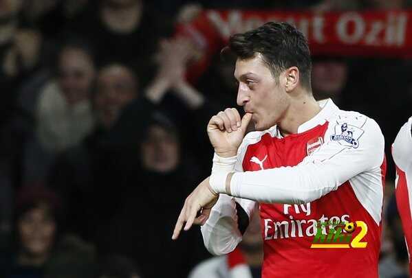 اوزيل يصنع الهدف 19 له بالدوري الانجليزي هذا الموسم