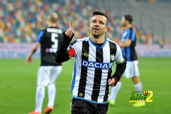 دي ناتالي يصل للهدف 209 بالدوري الإيطالي خلال اخر مباراة له في مسيرته