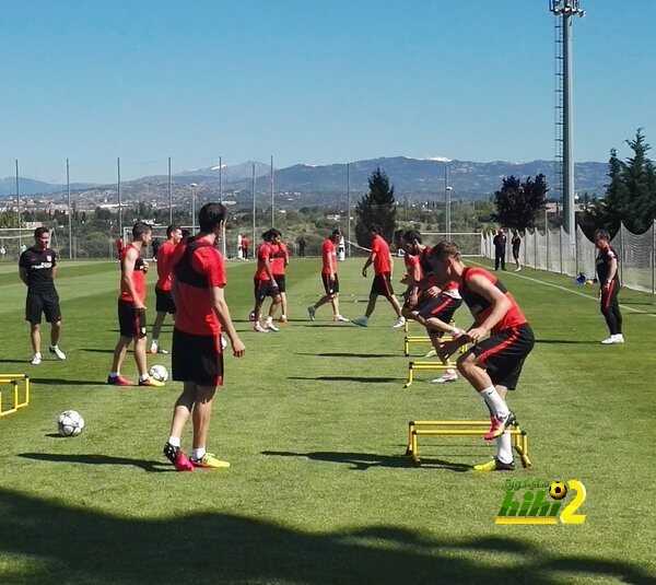 صور : اتليتكو مدريد يواصل الاستعداد لنهائي دوري الأبطال