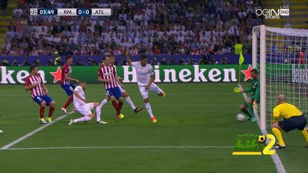 صورة : أوبلاك يحرم ريال مدريد من هدف محقق