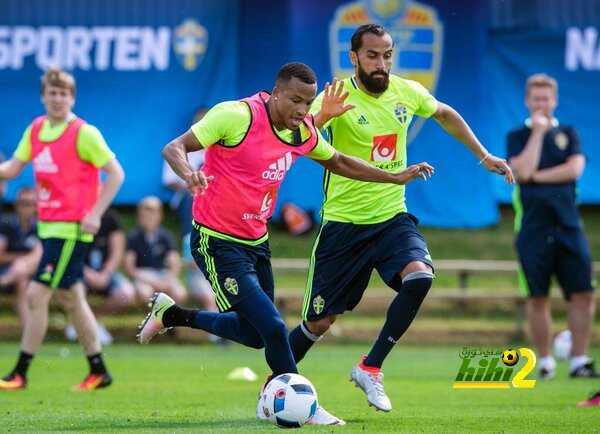 بالصور : السويد تواصل الاستعداد لليورو