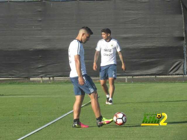 صورة : استعدادات منتخب الآرجنتين لمواجهة تشيلي