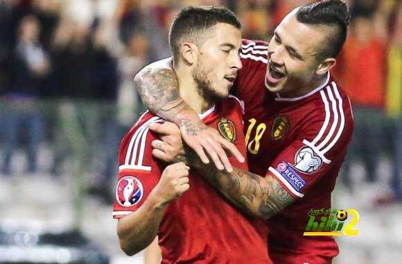 هازارد يتمنى انضمام زميله بالمنتخب البلجيكي لصفوف تشيلسي