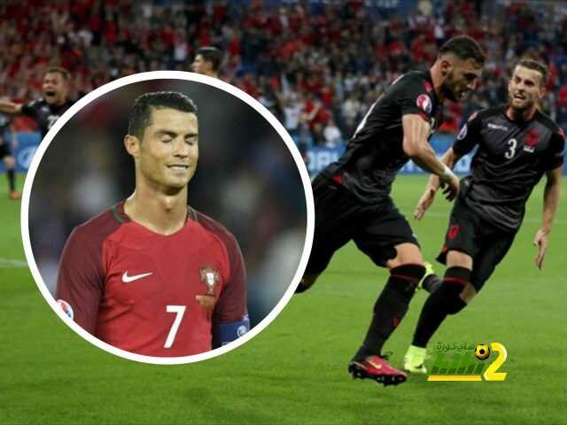 بطل ألبانيا يدافع عن رونالدو