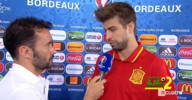 بيكيه : جميعنا يريد التضحية من أجل منتخب بلاده