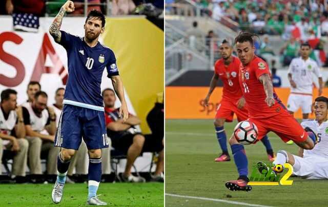صراع الهدافين يشتعل بين ميسي وفارغاس ..!