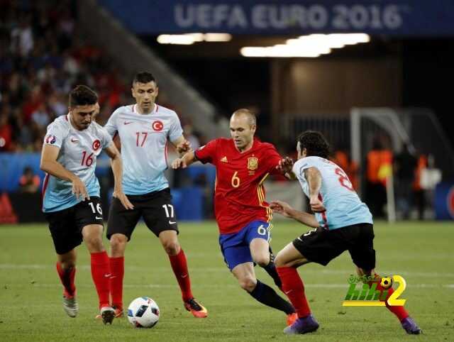 انيستا الأفضل في الثلث الهجومي باليورو