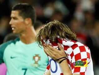 صورة : هكذا واسى كريستيانو مودريتش بعد إقصاءه من اليورو