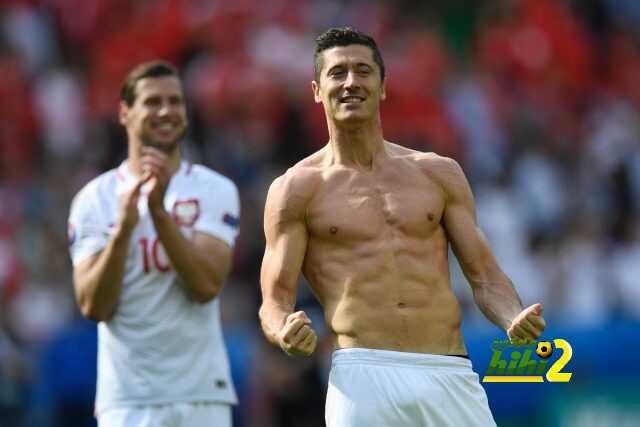 ليفاندوفيسكي يسجل اولى اهدافه ببطولة اليورو