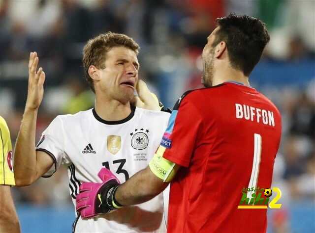 القدر كان رحيماً بتوماس مولر أمام إيطاليا