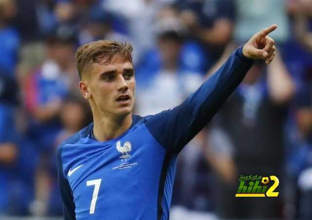 جريزمان يتصدر قائمة هدافي اليورو