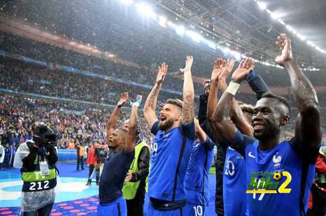 صور : إحتفالات المنتخب الفرنسي بالتأهل لنصف النهائي !!