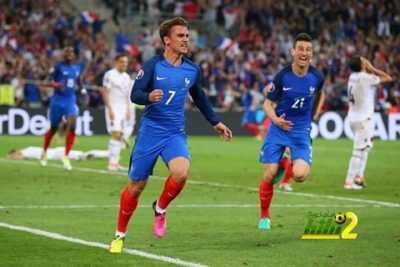 صور : إحتفالات السوبرمان غريزمان بأهدافه في اليورو قبل مباراة النهائي !