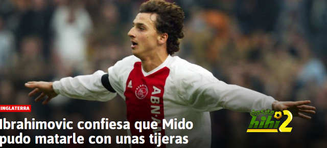 Premier League_ Ibrahimovic confiesa que Mido pudo matarle con unas tijeras - AS.com