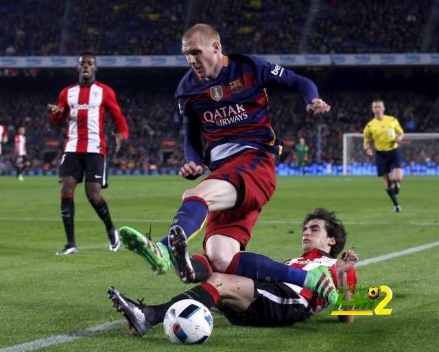 Football Soccer - Barcelona v Athletic Bilbao - Spanish King's Cup - Camp Nou stadium, Barcelona