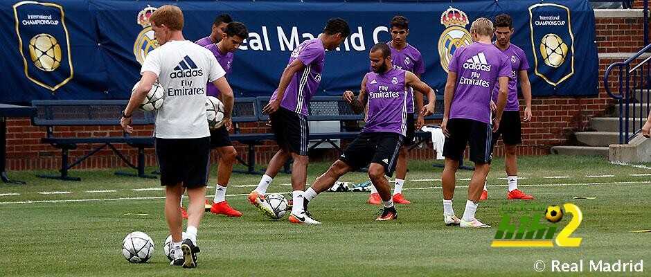 صورة : إنطلاقة التدريبات الأخيرة لريال مدريد قبل مواجهة تشيلسي !
