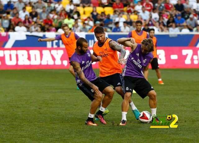 صور : أخر استعدادات ريال مدريد لمواجهة بايرن ميونيخ