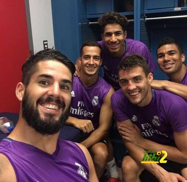 صورة : لاعبو ريال مدريد يؤكدون جاهزيتهم لمباراة بايرن ميونخ !