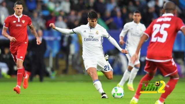 ريال مدريد ينهي الشوط الاول متعادلاً مع اشبيلية