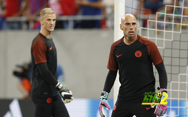 Joe Hart set to leave Manchester City this month after Barcelona agree £17m deal for Claudio Bravo _ Daily Mail Online