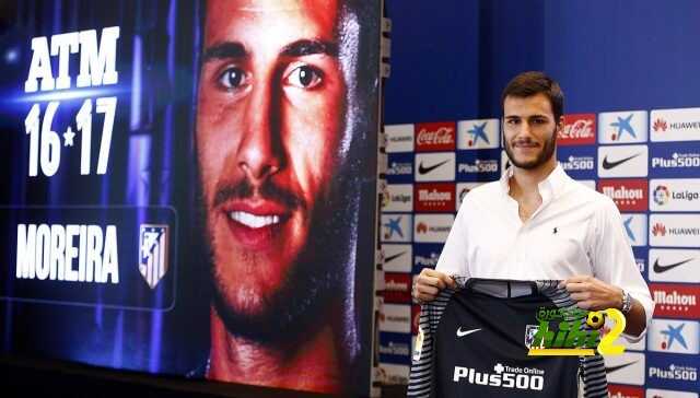 صورة من تقديم موريرا لاعبا في اتليتكو مدريد