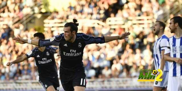 صور : فرحة نجوم مدريد بهدف بيل