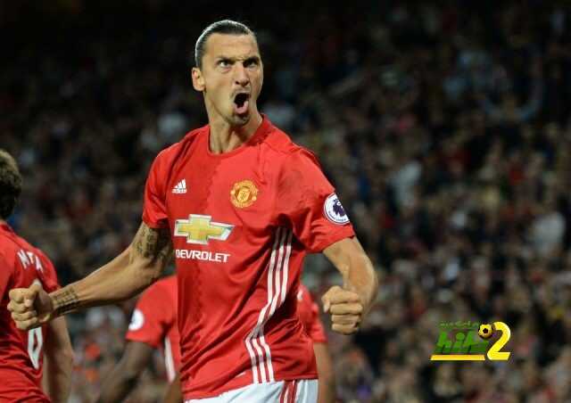 Manchester United's Swedish striker Zlat