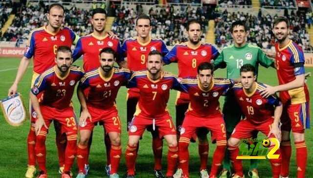 منتخب اندورا يحتل قمة القائمة السوداء