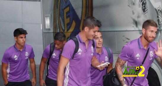 صور : ريال مدريد يغادر للمدينة الرياضية