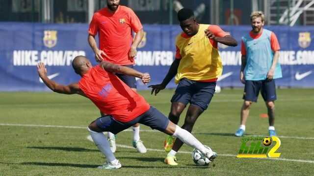 برشلونة يبدأ تدريباته استعدادا لليجانيس