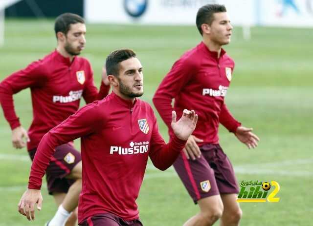 اتليتكو مدريد يستعد لمواجهة سبورتنج خيخون