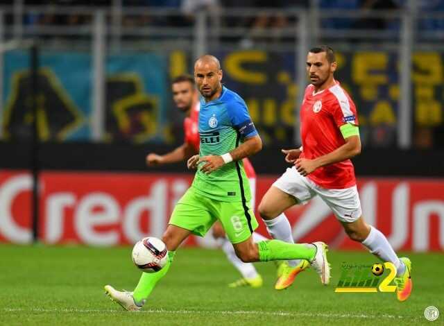 إنتر ميلان ينهي الشوط الأول متعادلا ضد نادي أبويل بالدوري الأوروبي