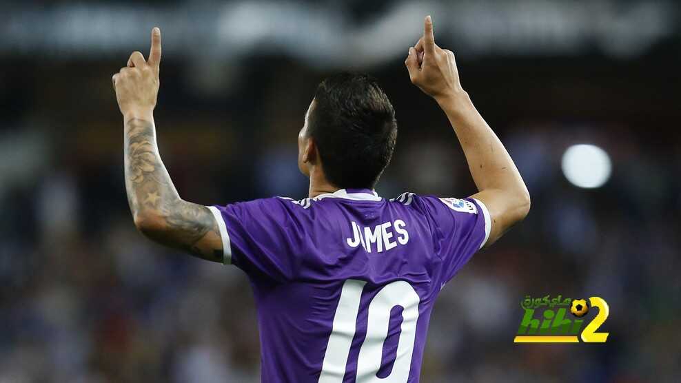 ارقام جيمس رودريجيز خلال 83 مباراة رفقة ريال مدريد