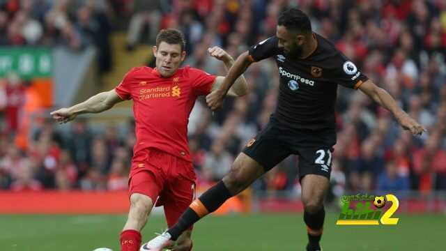 ليفربول ينهي الشوط الاول متقدماً على هال سيتي